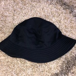 Dark blue bucket hat, fits all! Very cute